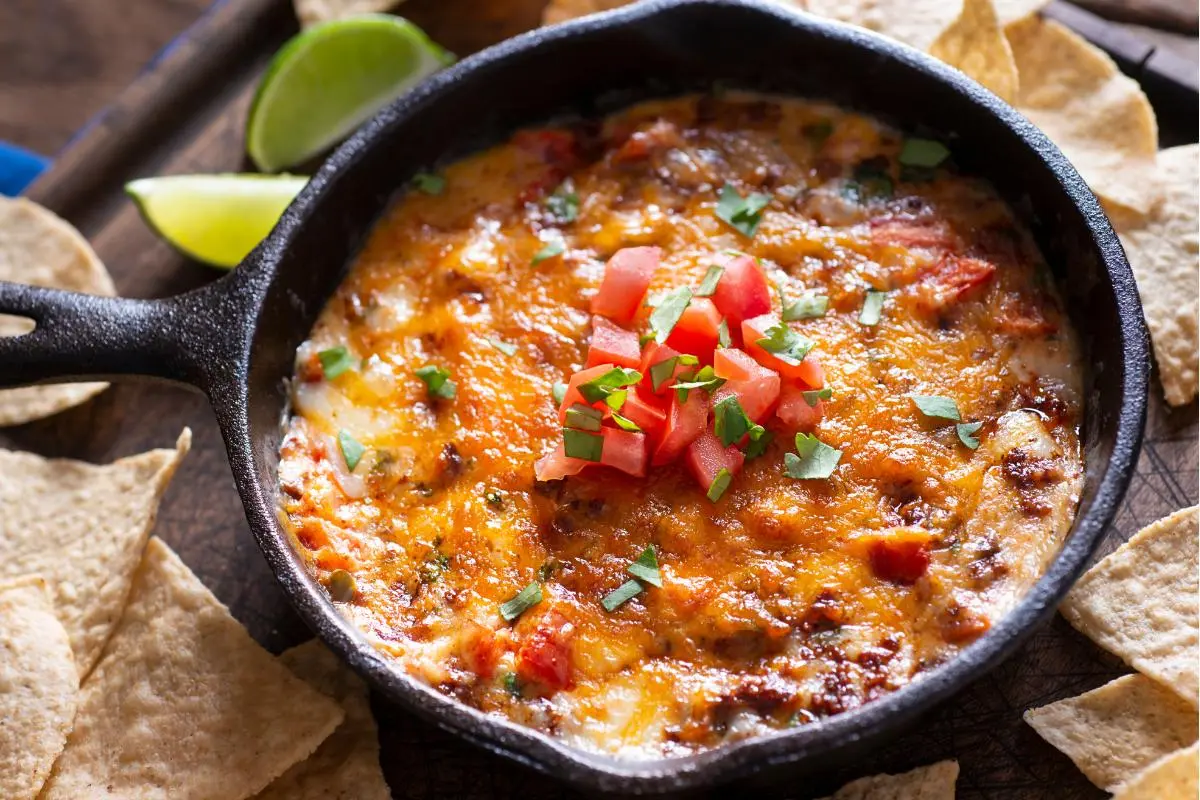 What is melted queso made of 