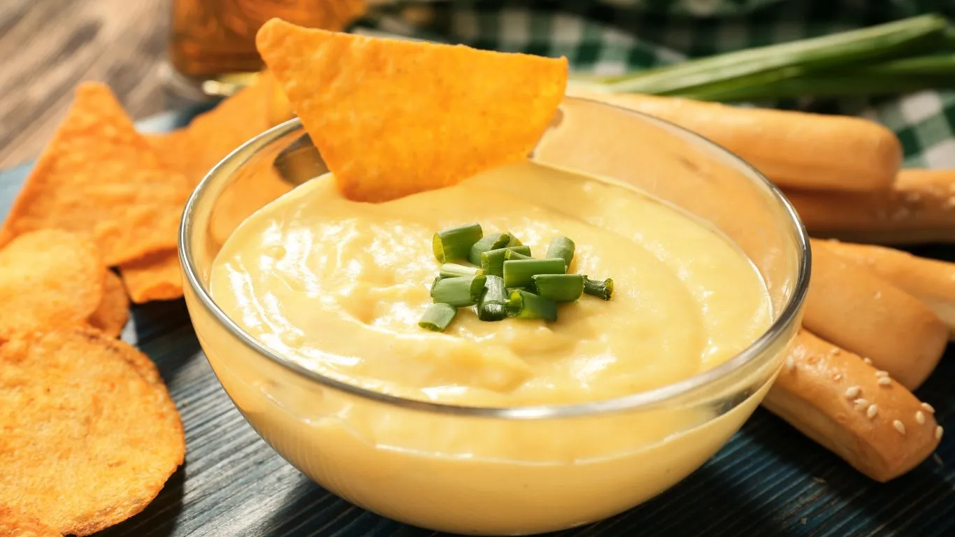 What is melted queso made of 