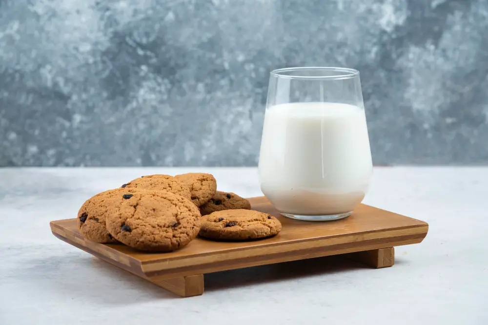 Why do people eat cookies with milk