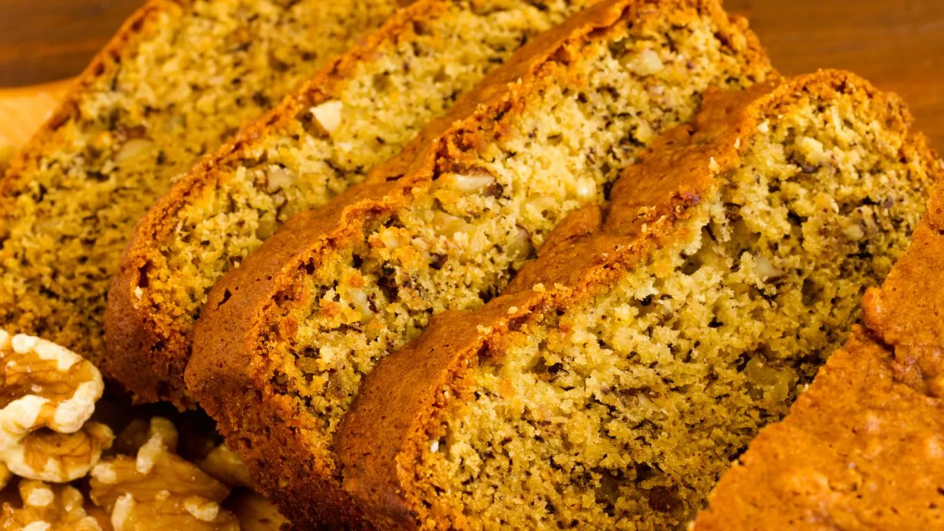 Why does banana bread take so long to bake