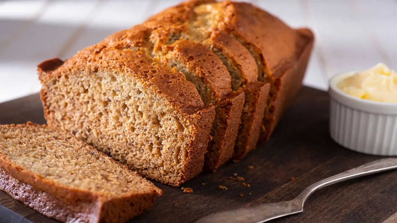 Why does banana bread take so long to bake