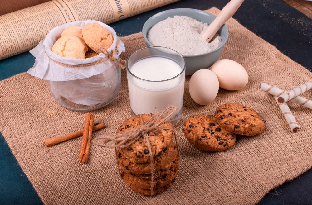 milk and cookies