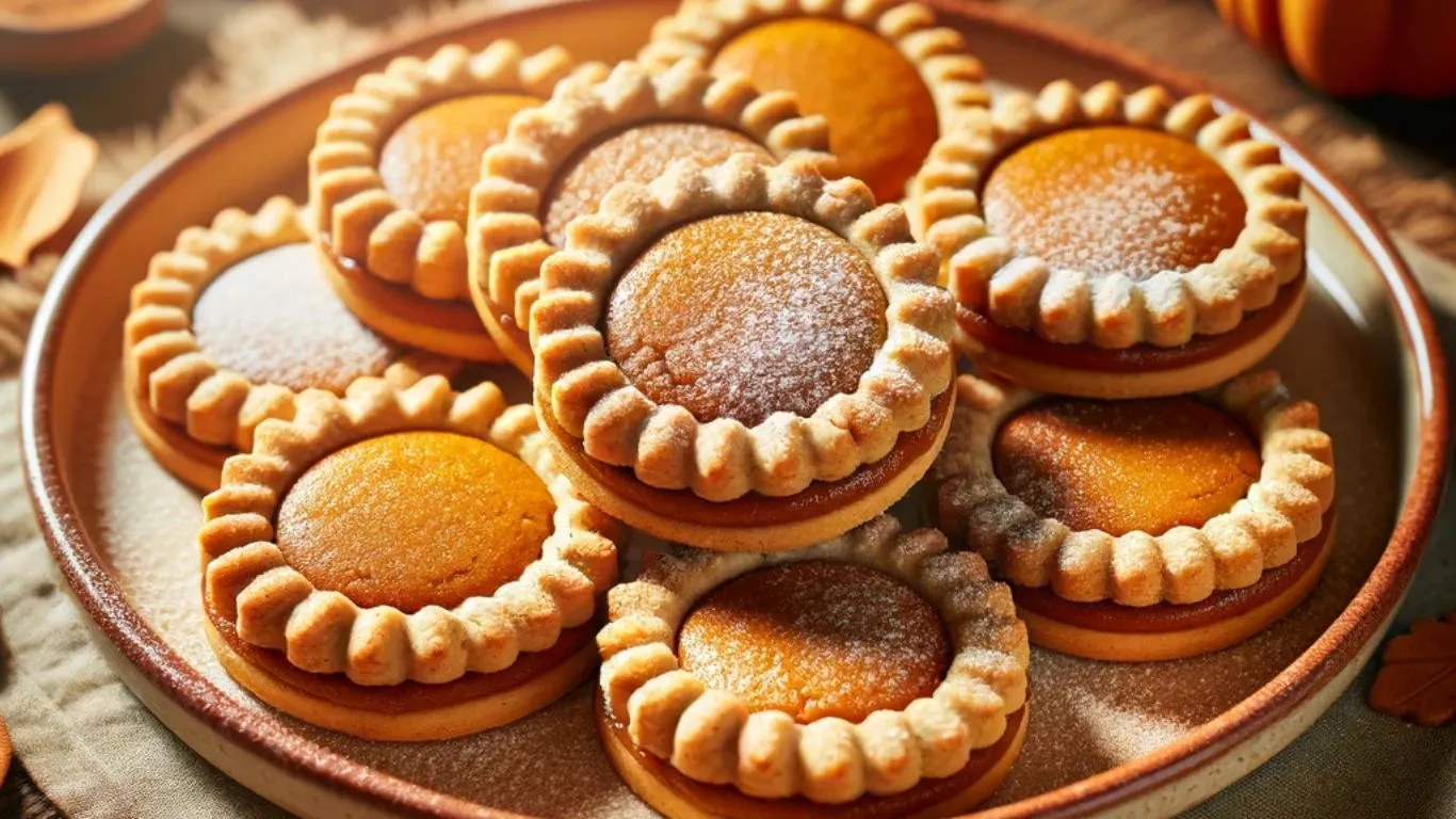 pumpkin pie cookies