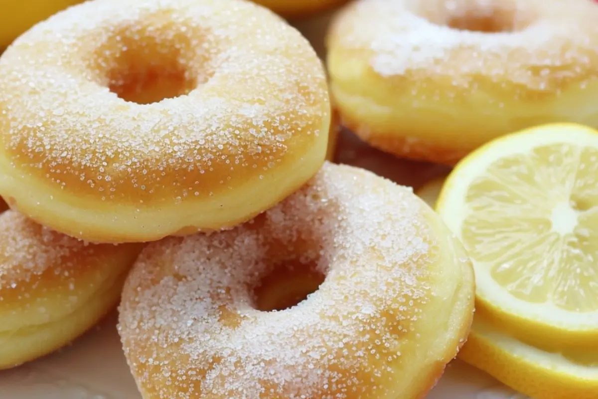 Baked Lemon Donuts