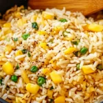 Hot buttered corn rice