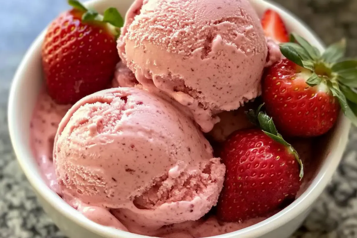 Strawberry Ice Cream