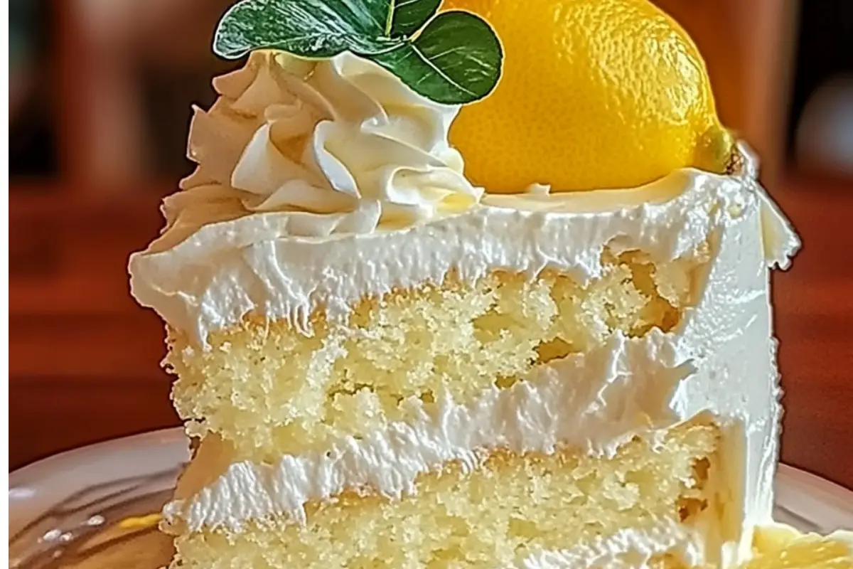 Lemon Cream Cake