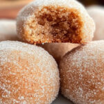 Cinnamon Sugar Snowball Cookies