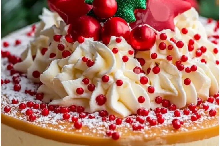 Festive Christmas Cheesecake