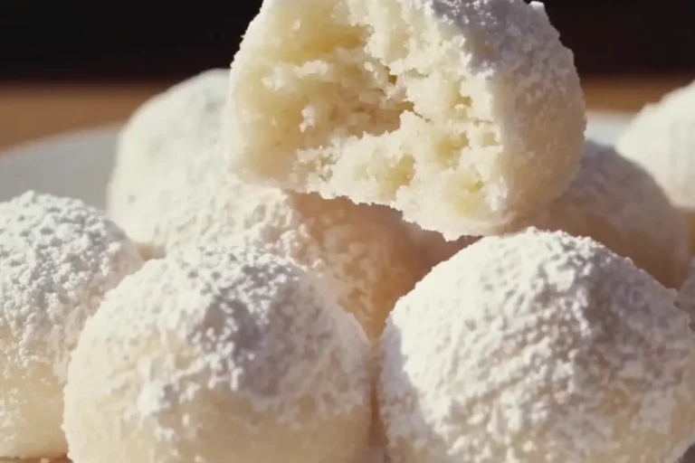 Sweetened Condensed Milk Snowball Cookies