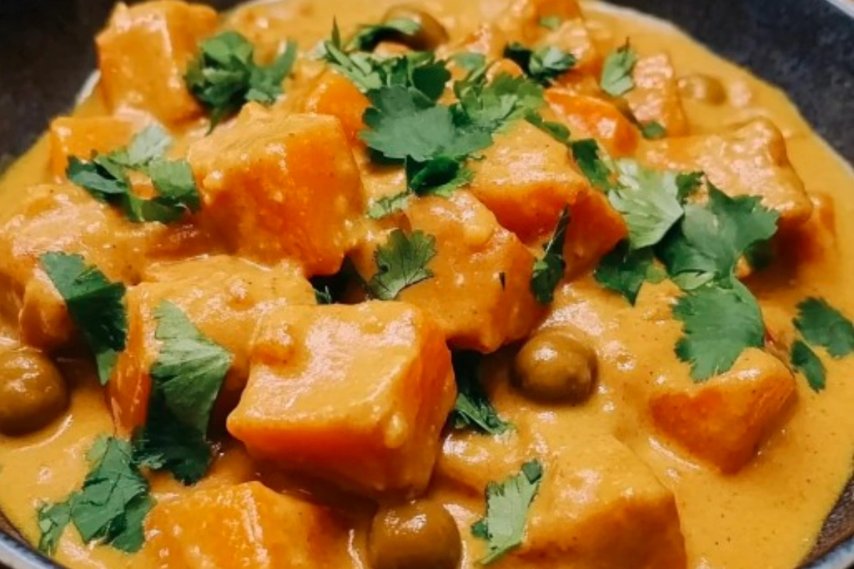 Sweet Potato and Chickpea Coconut Curry