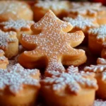 Christmas Cinnamon Shortbread Cookies