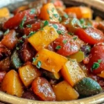 Vegetable and Chickpea Tagine