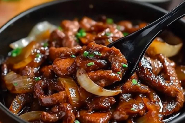 Stir-Fried Beef with Onions